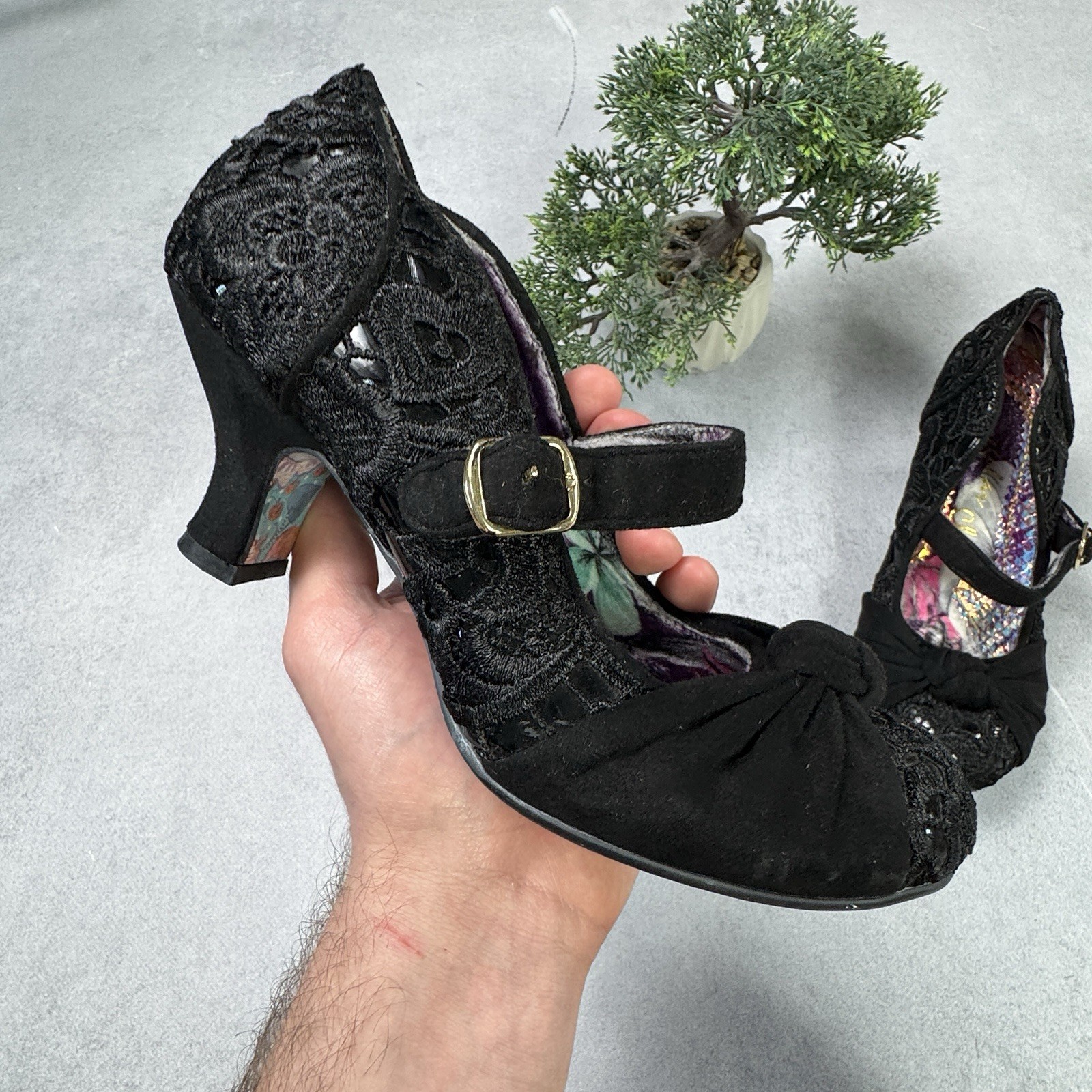 Irregular Choice Avant Garde Pumps Size 38 Us 7 Black