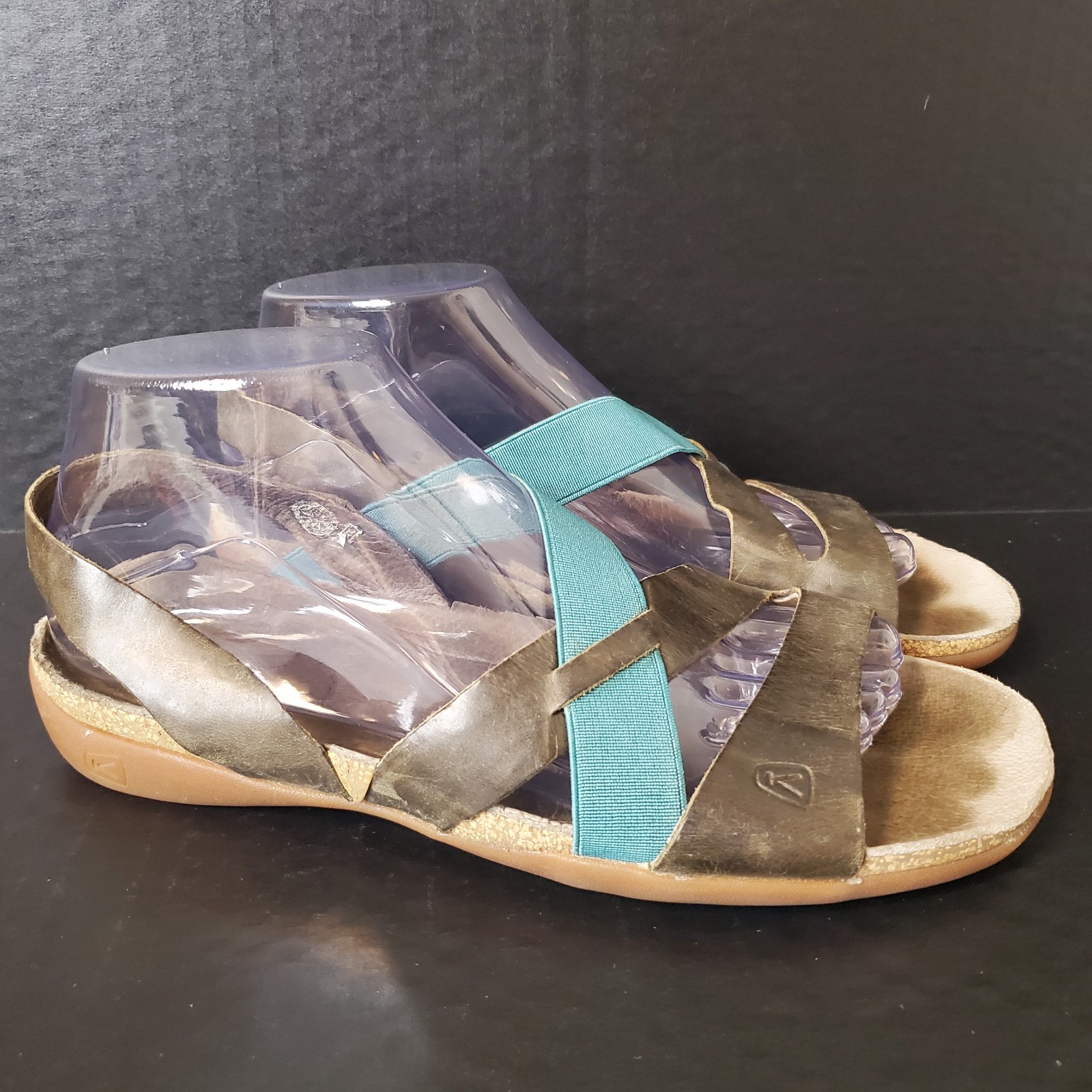 KEEN Dauntless Dahlia Leather Strappy Sandals Shoes Women’s Size 8 1014320
