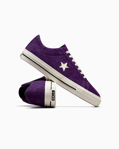 Converse One Star Pro Sneakers Ox Night Purple A08141C Unisex Adults