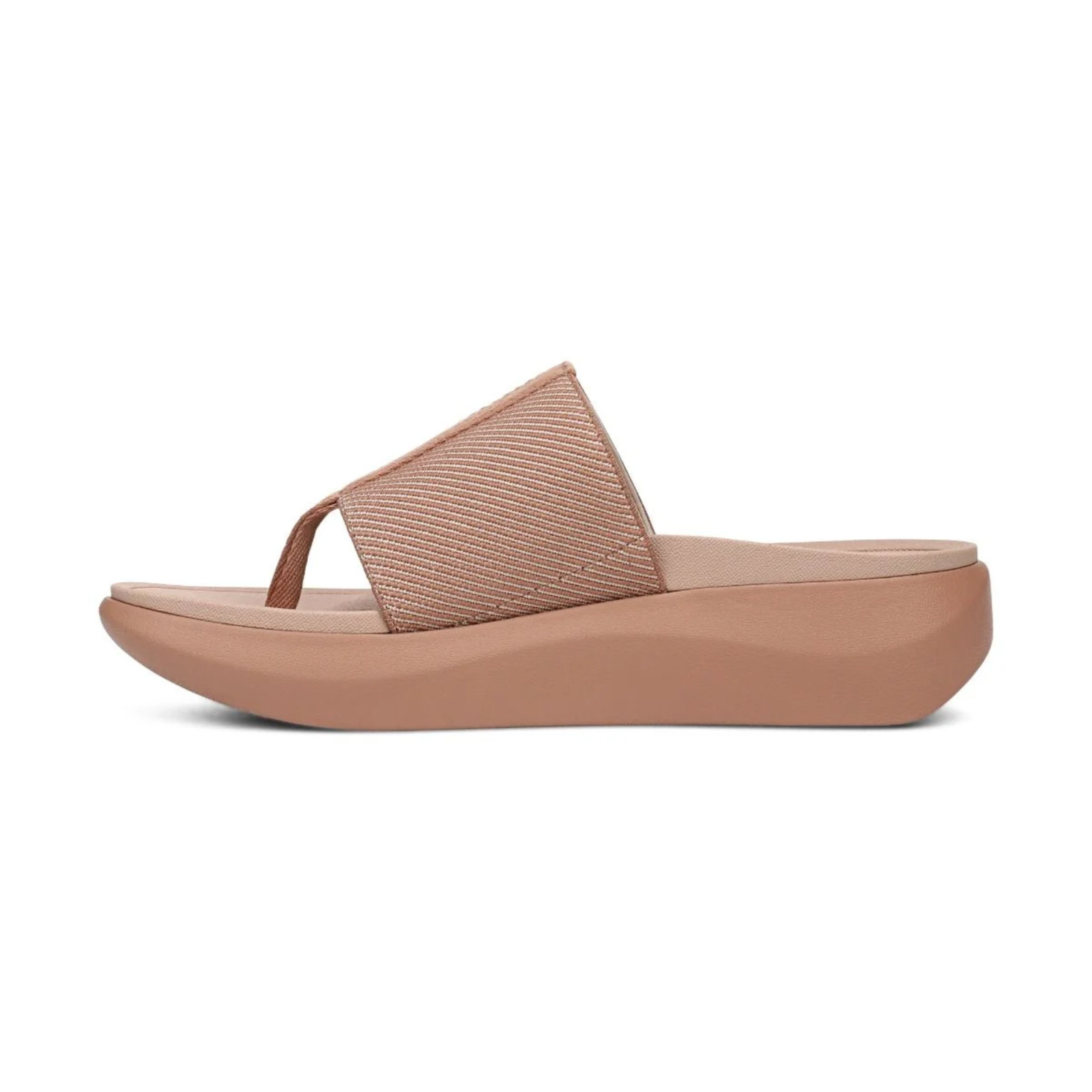 NEW Vionic Women’s Beach Aqua Platform Toe Post Sandal – Mocha Mousse