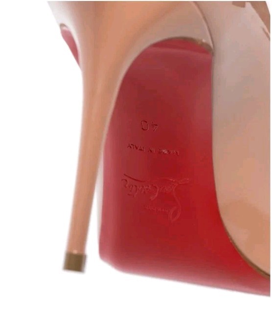 Christian Louboutin So Kate 120mm Size 38 5 – Beige/Blush