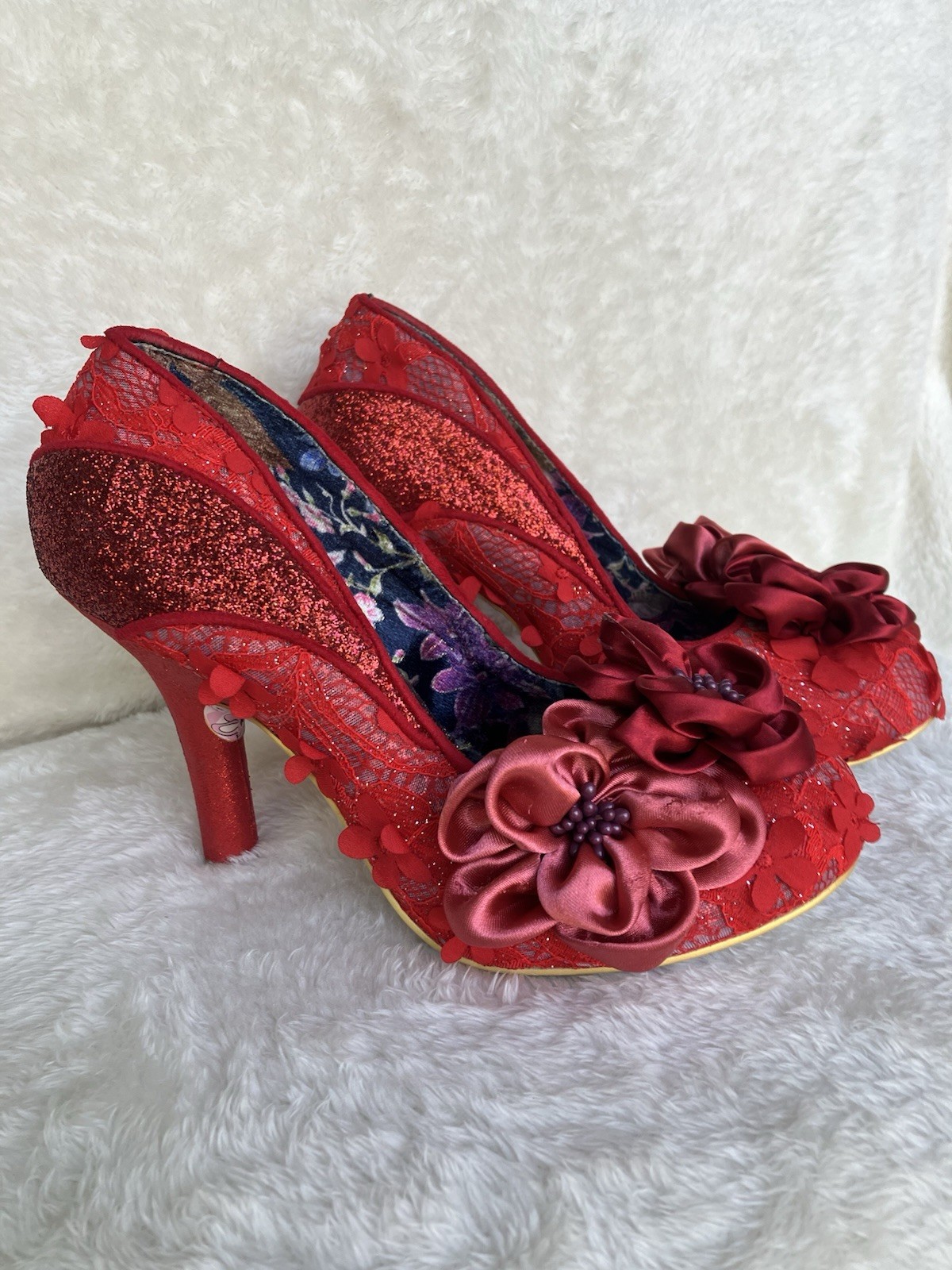 Irregular Choice Peach Melba Shoes Women’s Size 10