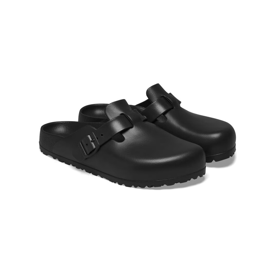 Birkenstock Boston EVA Essential Unisex Clog – Black Sz 6 Wmn NIB Free Shipping