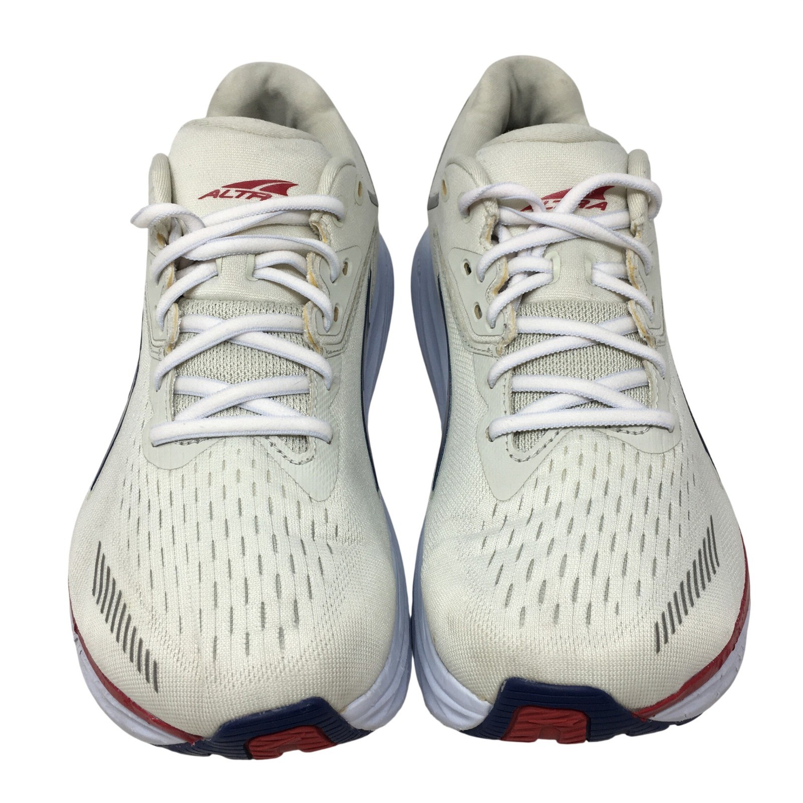 Altra VIA Olympus Running Shoes Sneakers Womens Size 8.5 Off White Red Pink