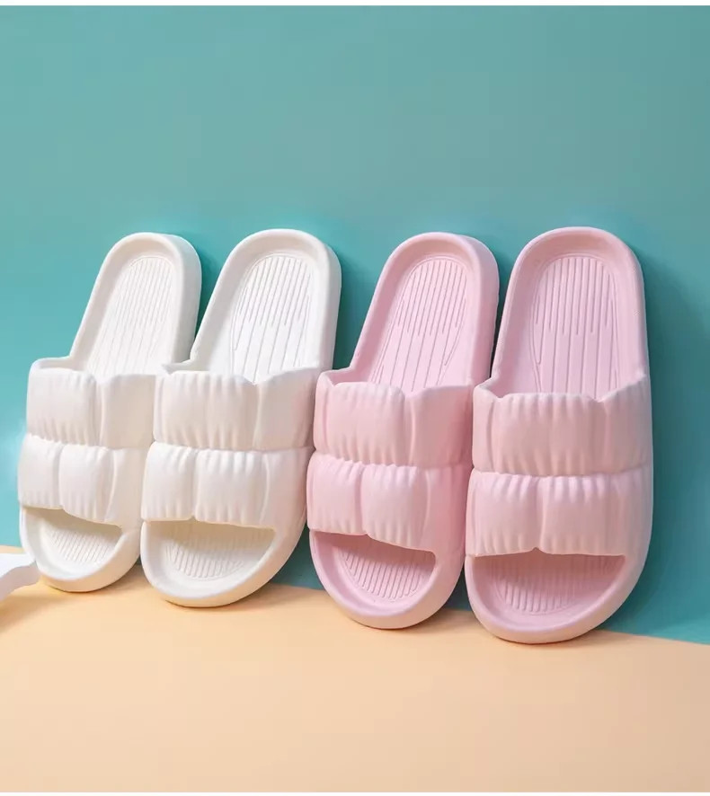 Women’s EVA Beach Slippers Indoor Lightweight Non-slip Shower Shoes Soft and Com