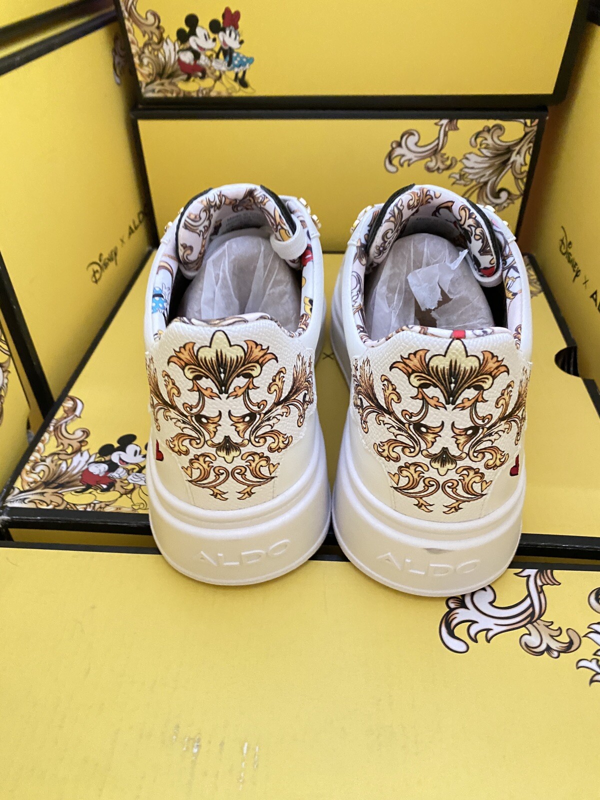 DISNEY X ALDO LOW TOP SNEAKER MICKEY MINNIE WOMEN~5-6-6.5-7-7.5-8-8.5-9-10~11