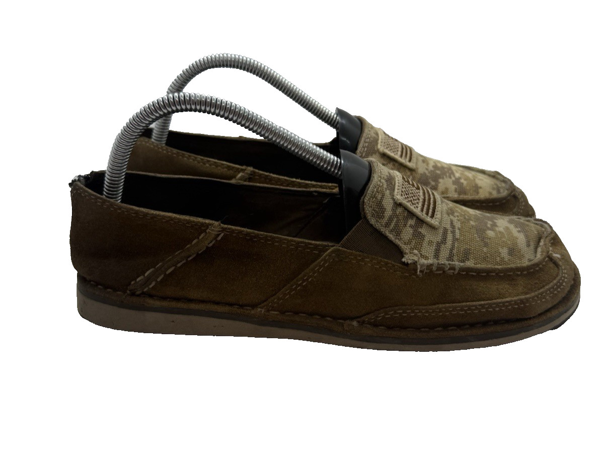 Ariat Cruiser Camouflage American Flag Women’s Loafer Casual Slip On Shoe 8.5B