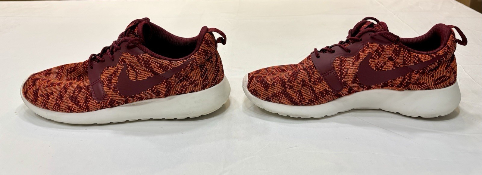 Nike Roshe One KJCRD Total Orange 705217-800 Womens Size 8.5 Running Shoes