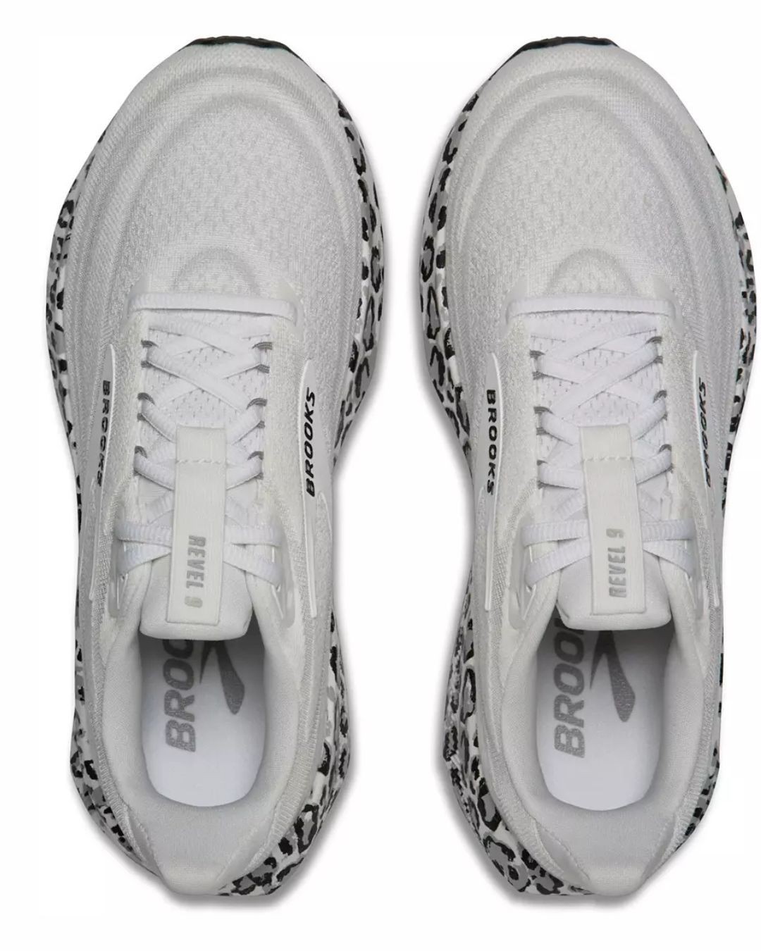Brooks Women’s Revel 9 Running Shoes Color: White/Ultimate Grey/Black