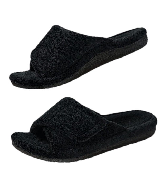 Women Plantar Fasciitis Fuzzy House Orthopedic Adjustable Slippers Arch Suppor 8