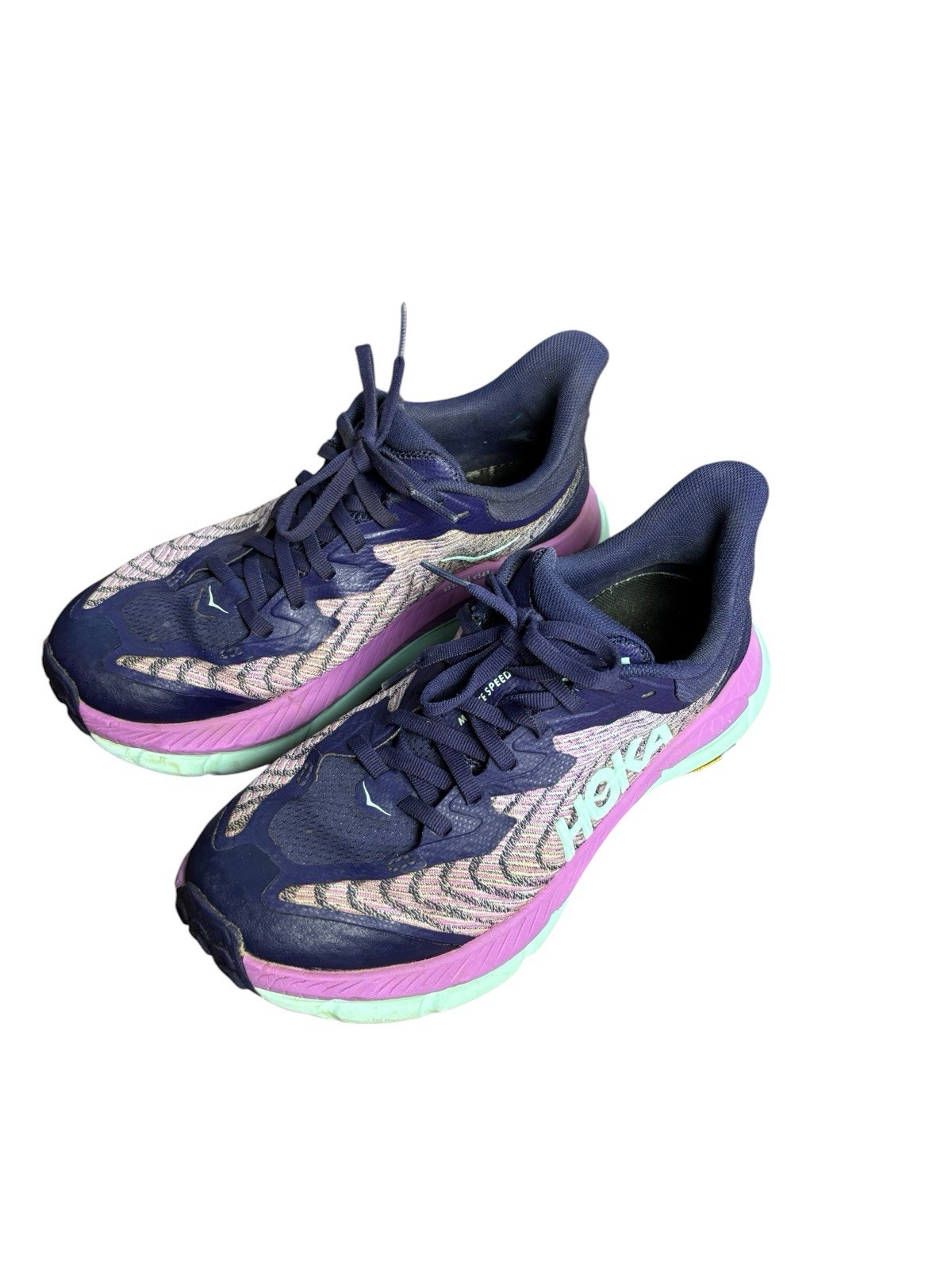 HOKA Women’s Mafate Speed 4 Night Sky/Orchid Flower 1131056 US 7 B EUR 38 2/3