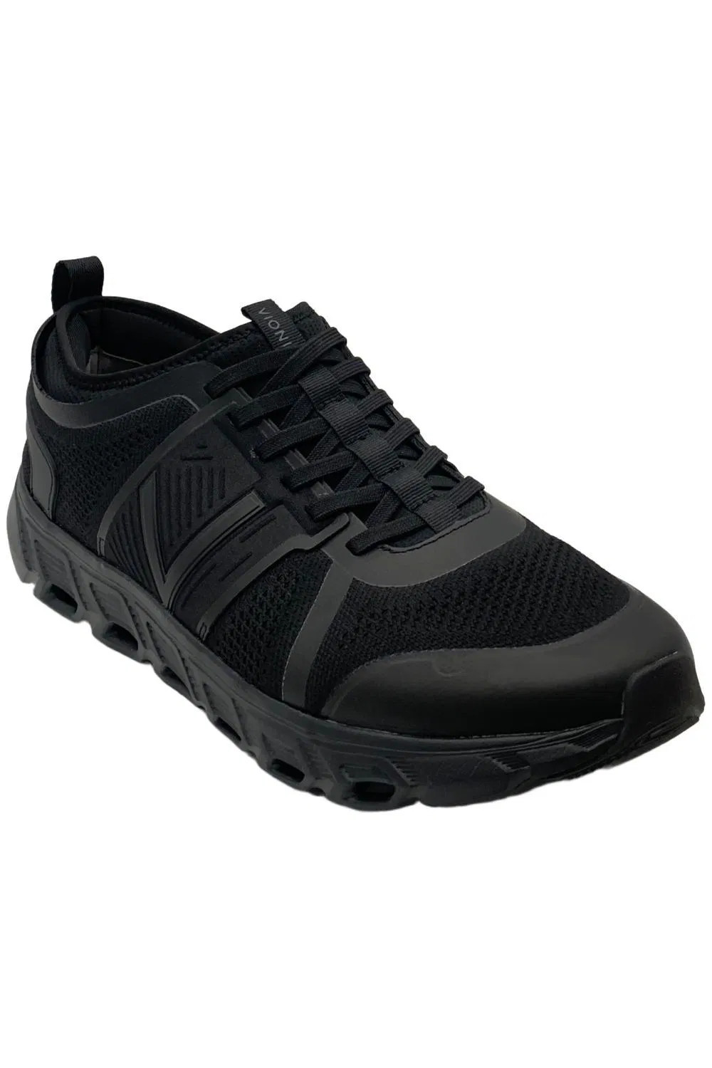 Vionic Captivate Women’s Synthetic Textile Sneakers Black/Black