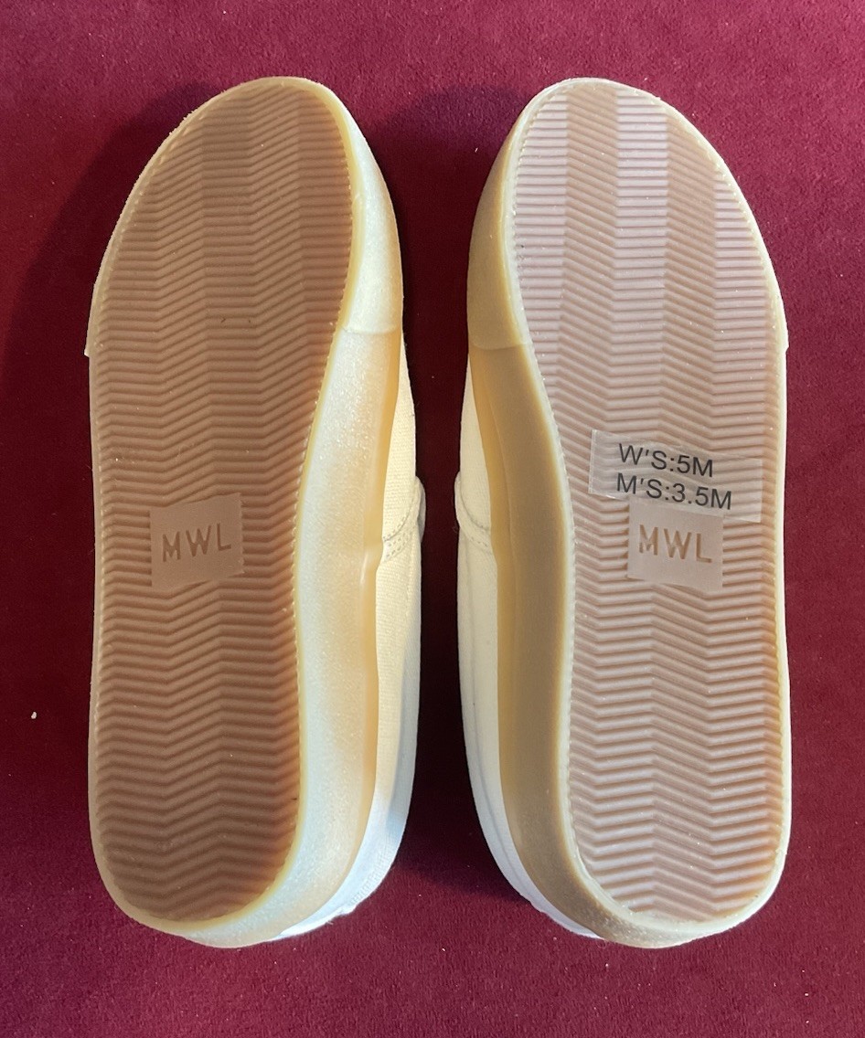 Madewell Sidewalk Canvas Slip On Sneakers Women’s Size 5/Men’s Size 3.5