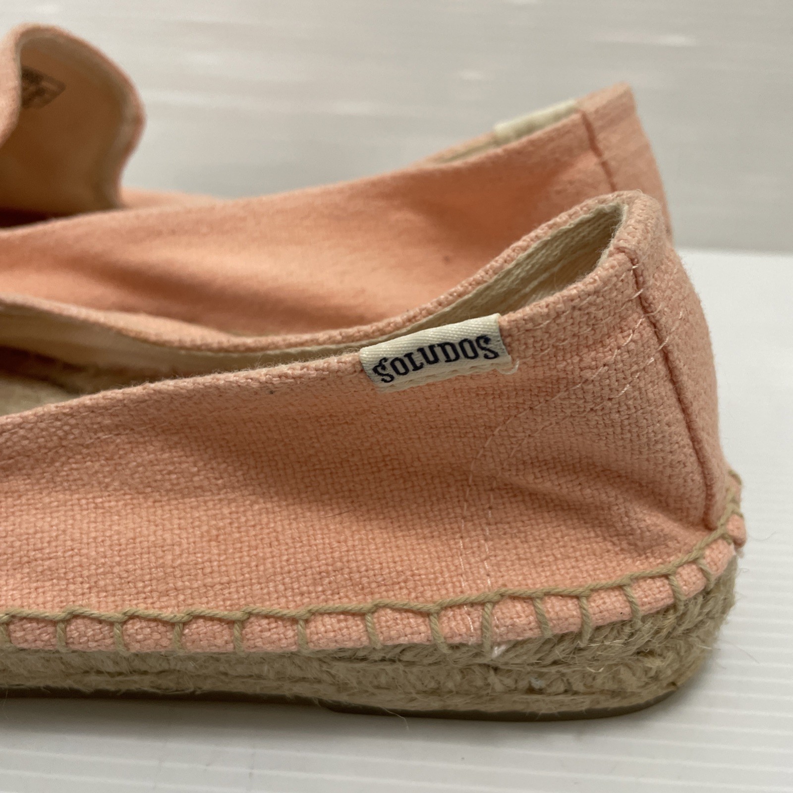 Soludos X Lockhart Embroidery Coral Aloha Platform Espadrilles Size 10