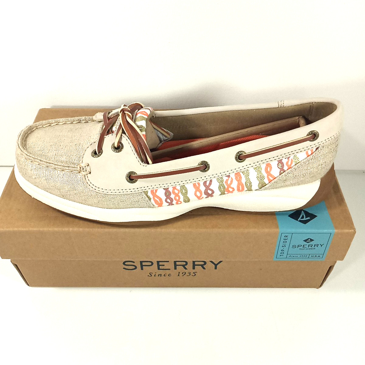 NOS Sperry Women’s Laguna Oat / Corral US 8 MM