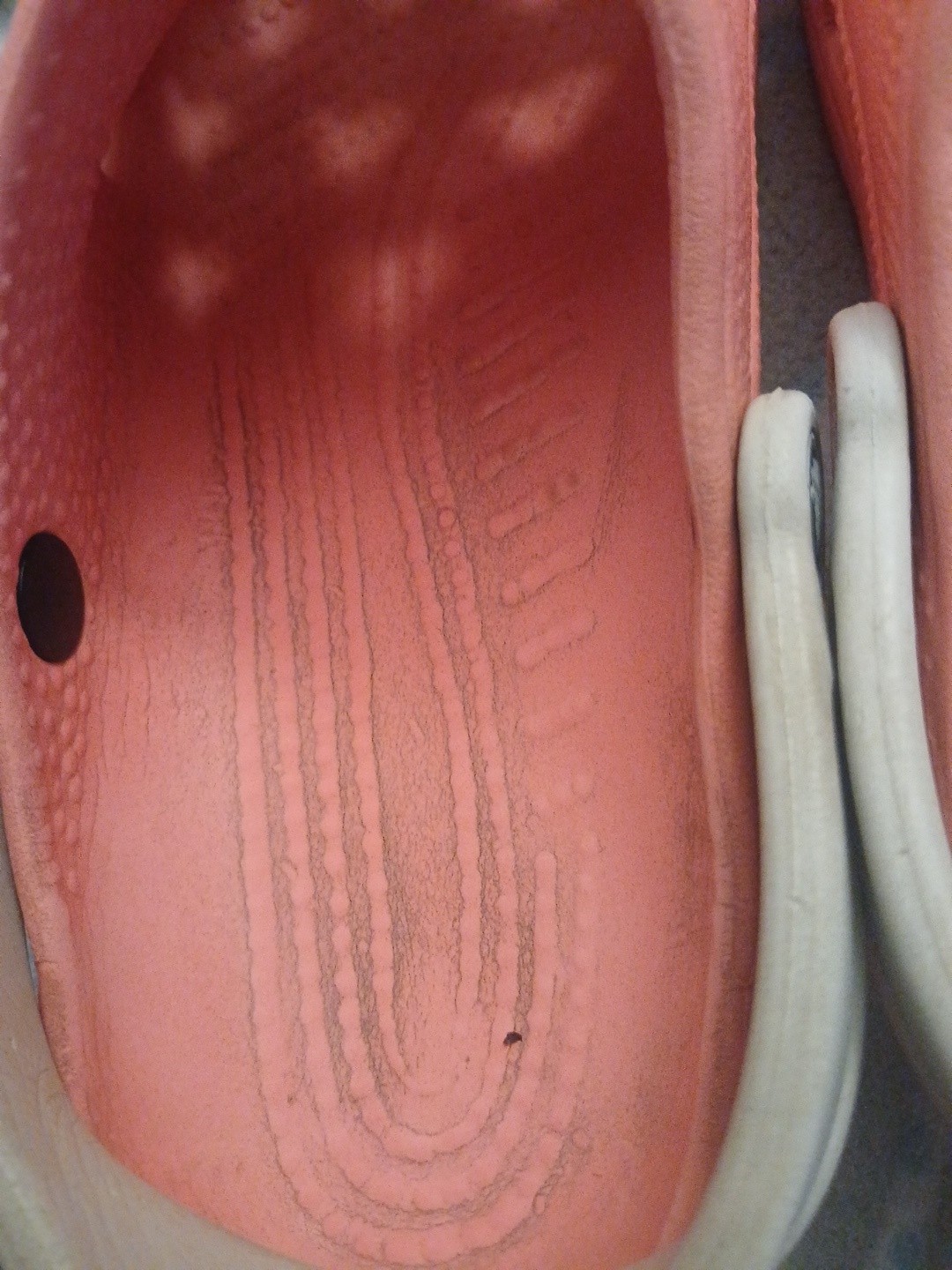 RARE Crocs Classic Clogs Pink Mickey Mouse Cutout Adult Women’s 10-11 Men’s 8-9