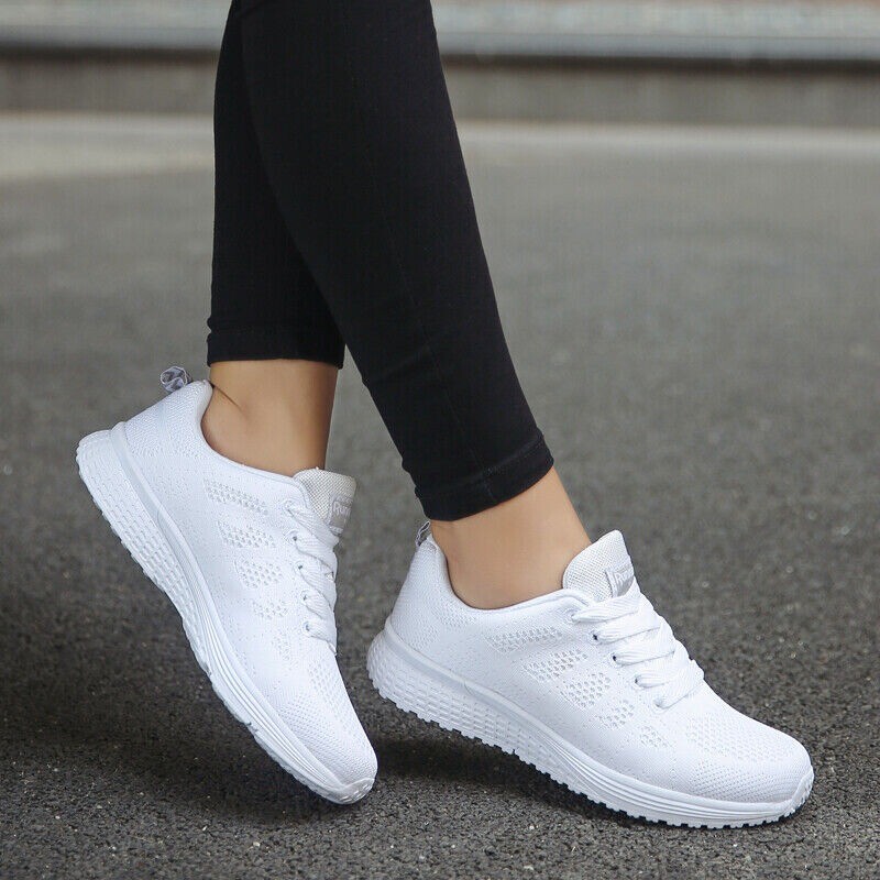 Orthopedic Walking Round Shoes for Women Mesh Breathable Trainers Outdoor Sport
