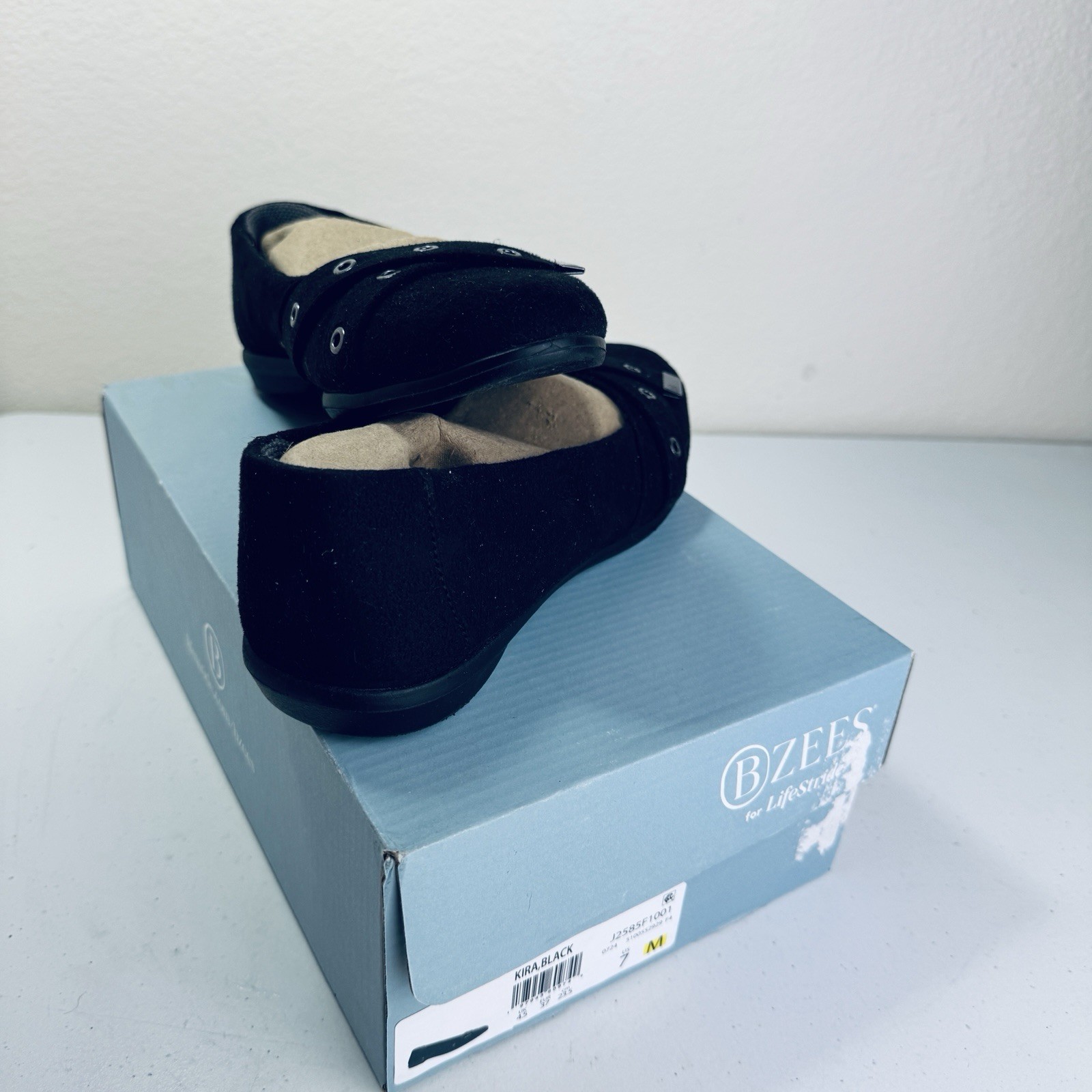 Bzees for Lifestride Women’s Kira Ballet Flat New 7 M Black