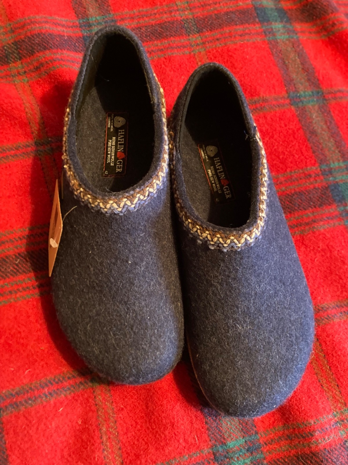 Haflinger GZH Zigzag New in box Size 42