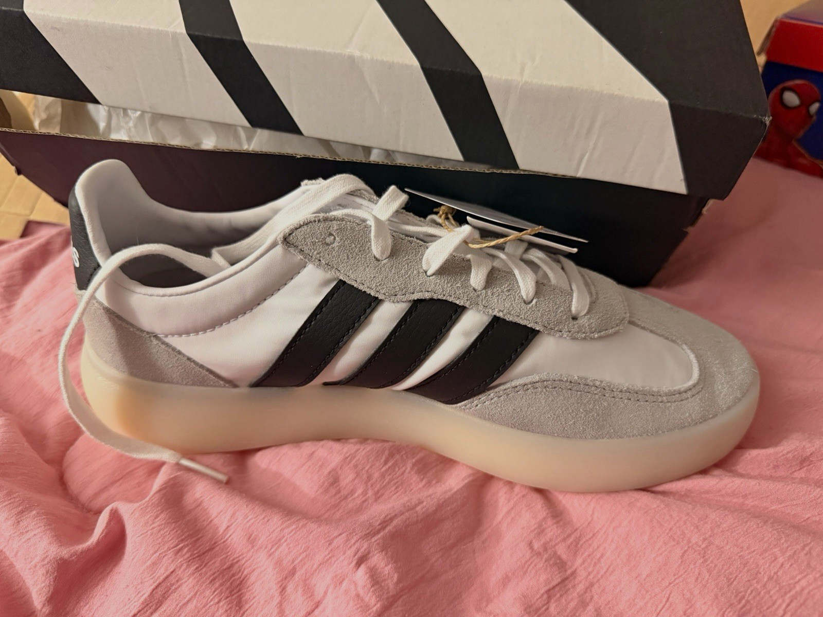 adidas Barreda Decode Women’s Low Top Lace-Up Sneakers White/Black/Gray
