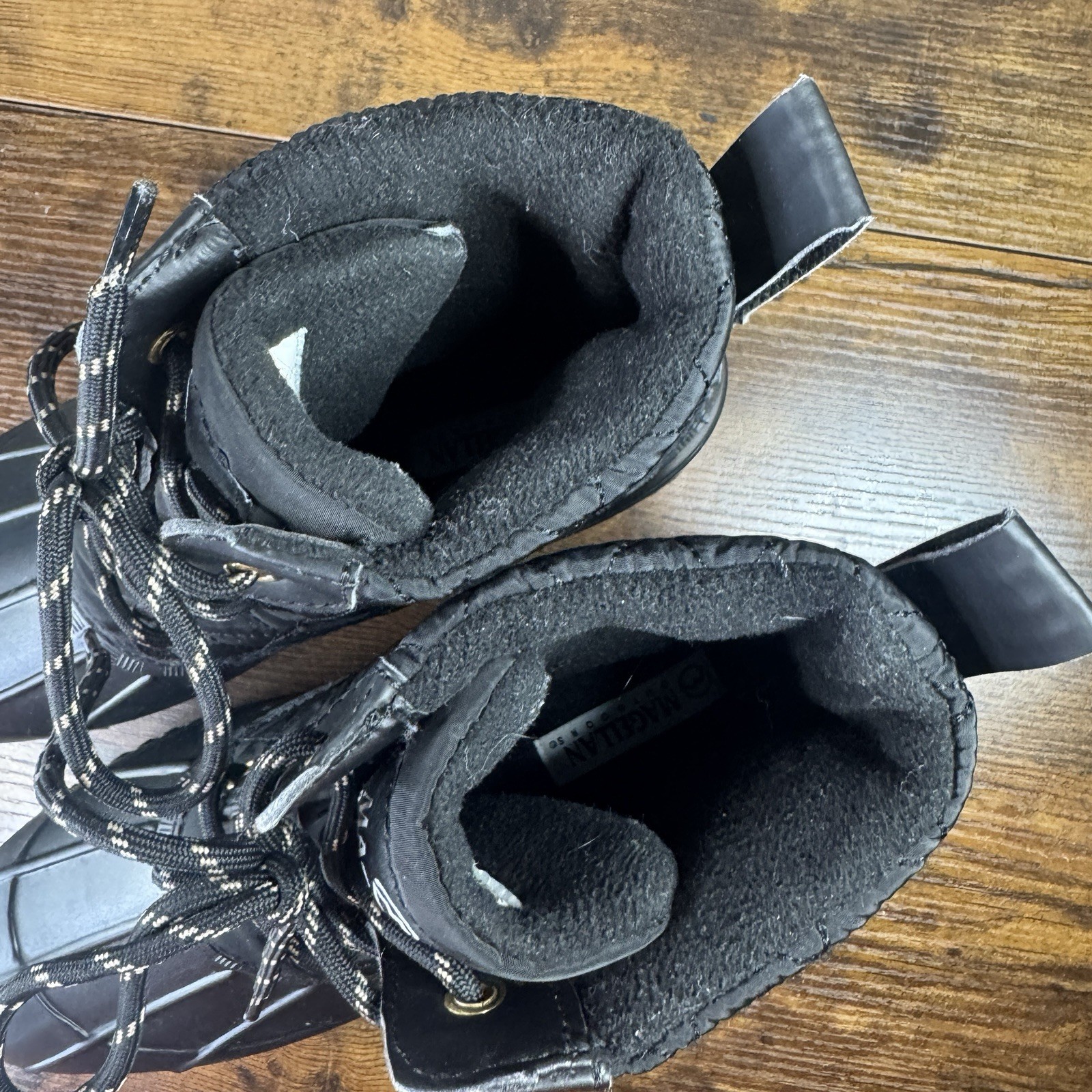 Magellan Outdoors Quilted Duck Boots Women’s Size 10B Waterproof Shell Black