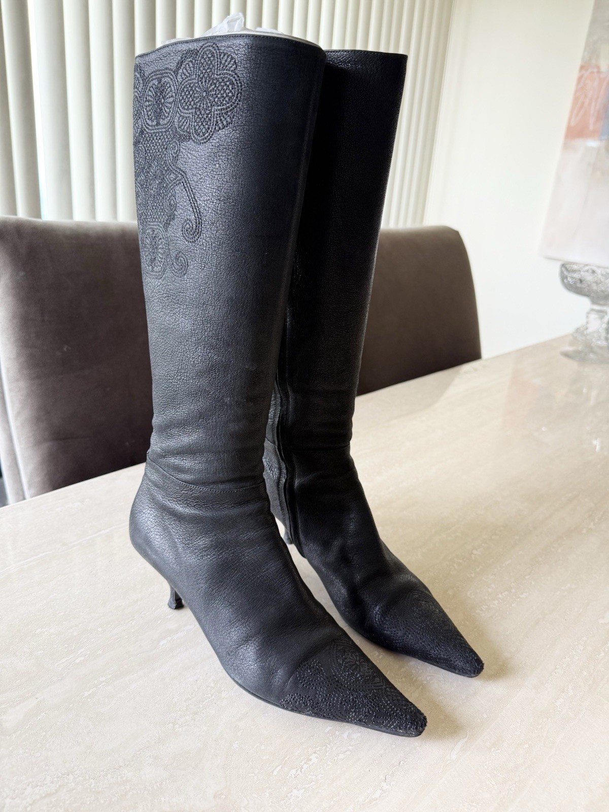 Prada Knee High Boot Size 7