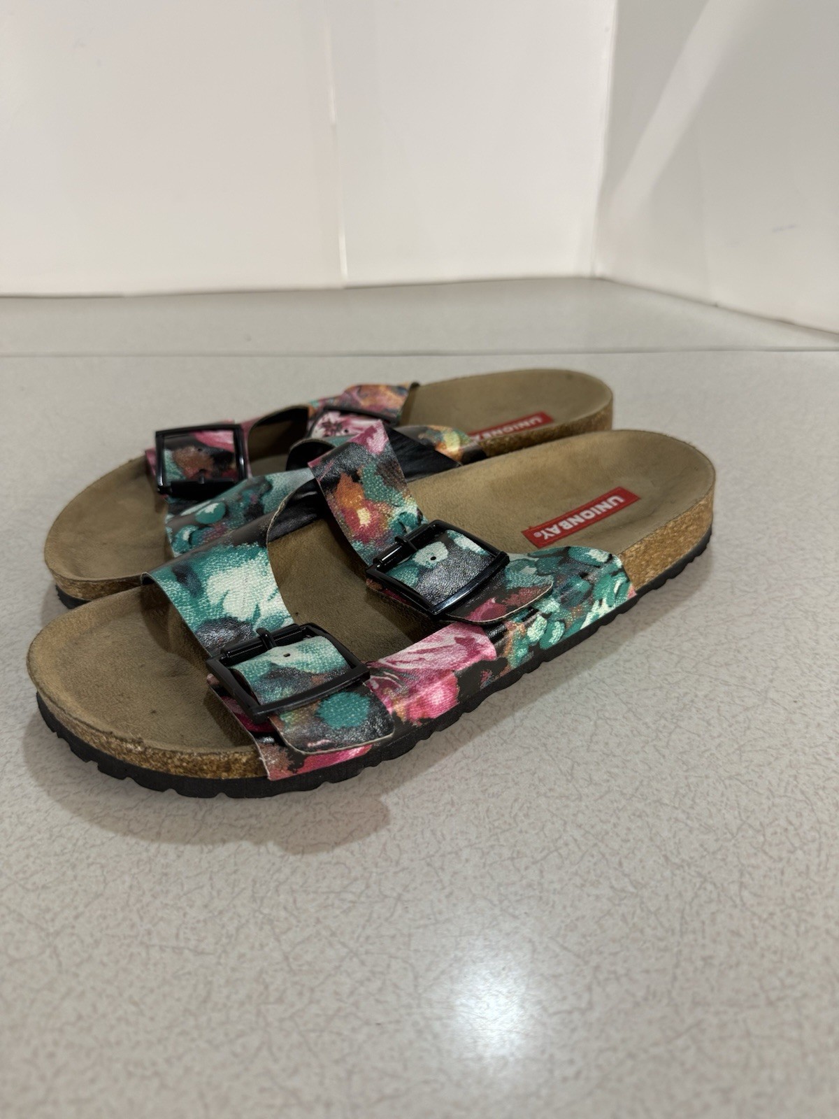 Unionbay Floral Summer Sandals – Size 7