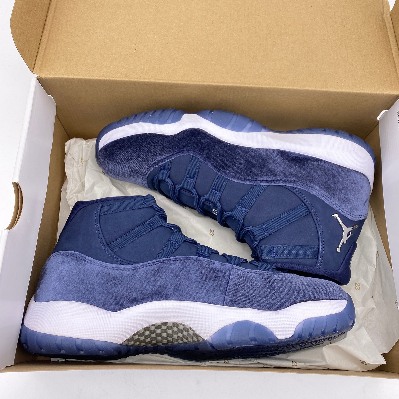 Air Jordan (W) 11 Retro «MIDNIGHT NAVY» 2022 – Size 11W – ar0715 441 (14723-2)