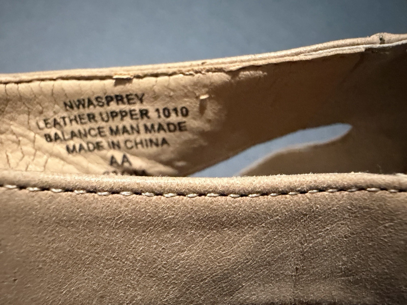 Nine West Women’s Beige Leather Strappy Open Toe Ankle Strap Zip Heel 6.5