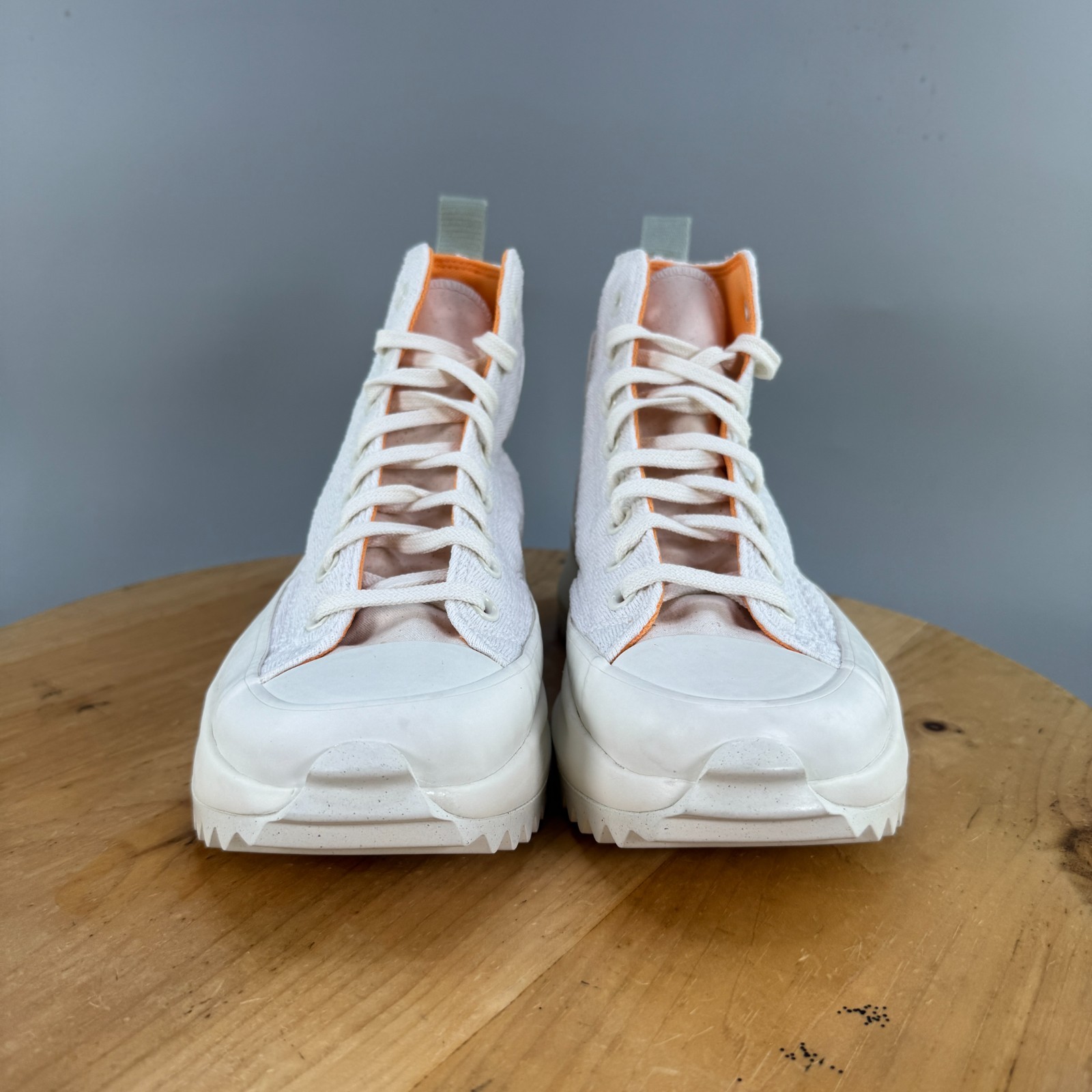 Converse Run Star Hike Womens Size 8.5 Shoes Peach Dream Orange Haven Egret NEW
