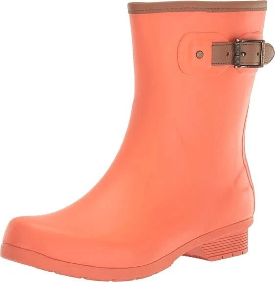 Chooka City Solid Mid Boot Coral Women’s NWB Sizes 7, 8, and 11