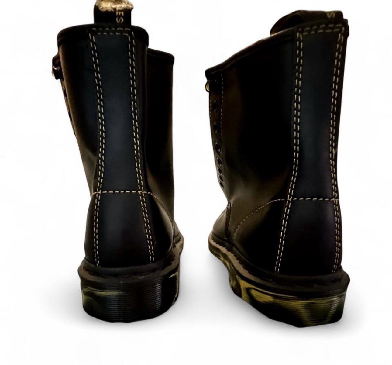 Dr. Martens 1460 Black Smooth Leather 8-Eye Boots Women’s US 8 New