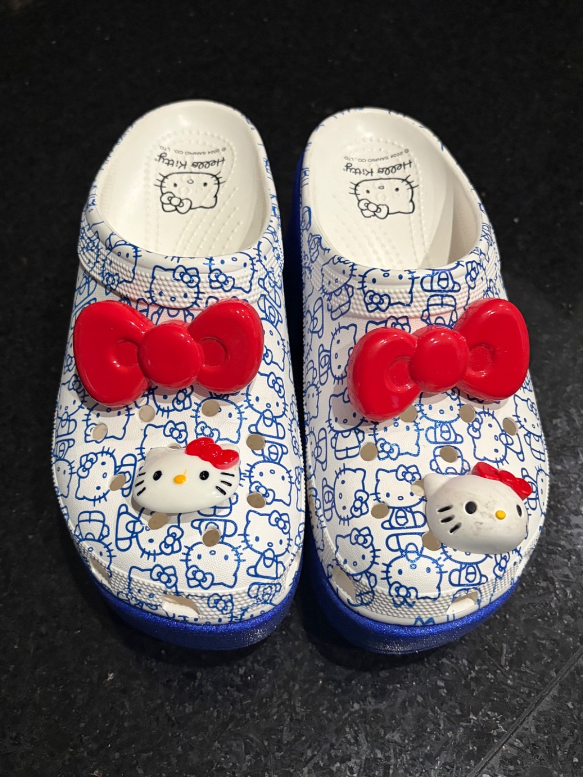 Hello Kitty X Crocks Siren Clogs size 9Womens 7 Mens