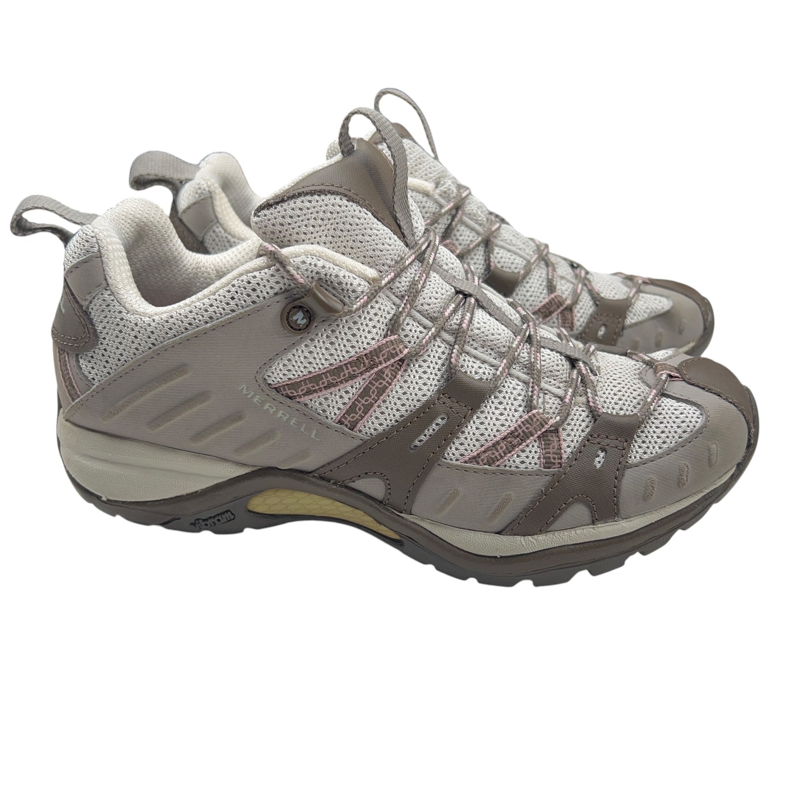 Merrell Siren Sport Womens Size 7 Elephant Pink Grey Hiking Shoes J58282