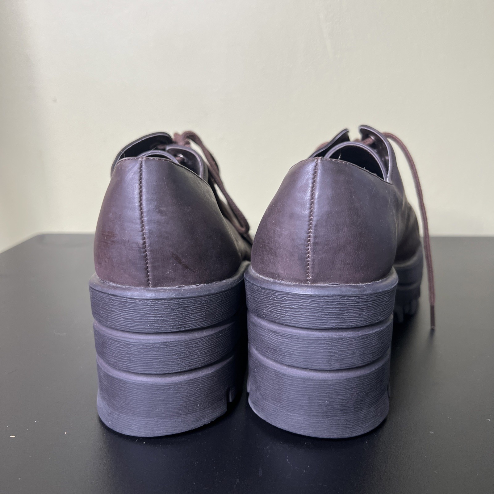 Funky Chunk Platform Shoes Size 8 1/2 Grunge Streetwear READ DESC