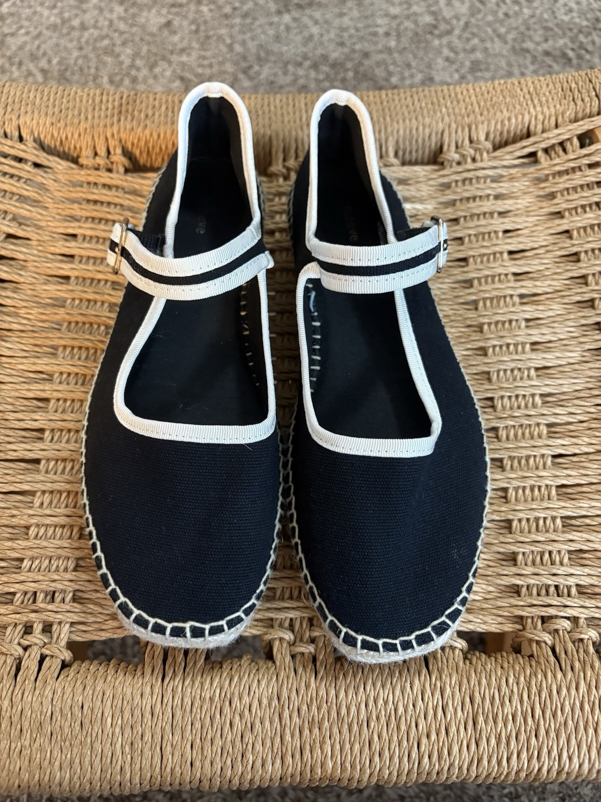 Anthropologie Maeve, Mary Jane Espadrilles EU37 , US 6￼