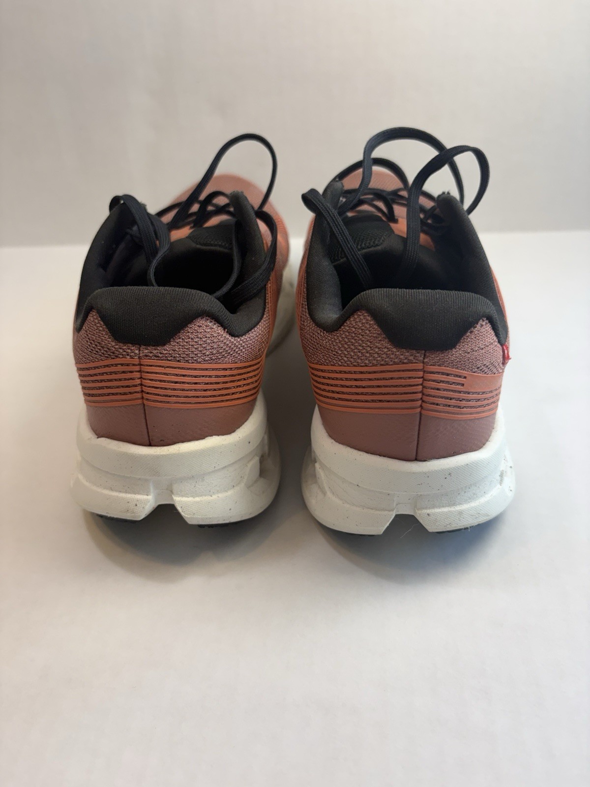 On Cloudgo Women Mesh Running Sneakers Wide Lace Up Pink White Black