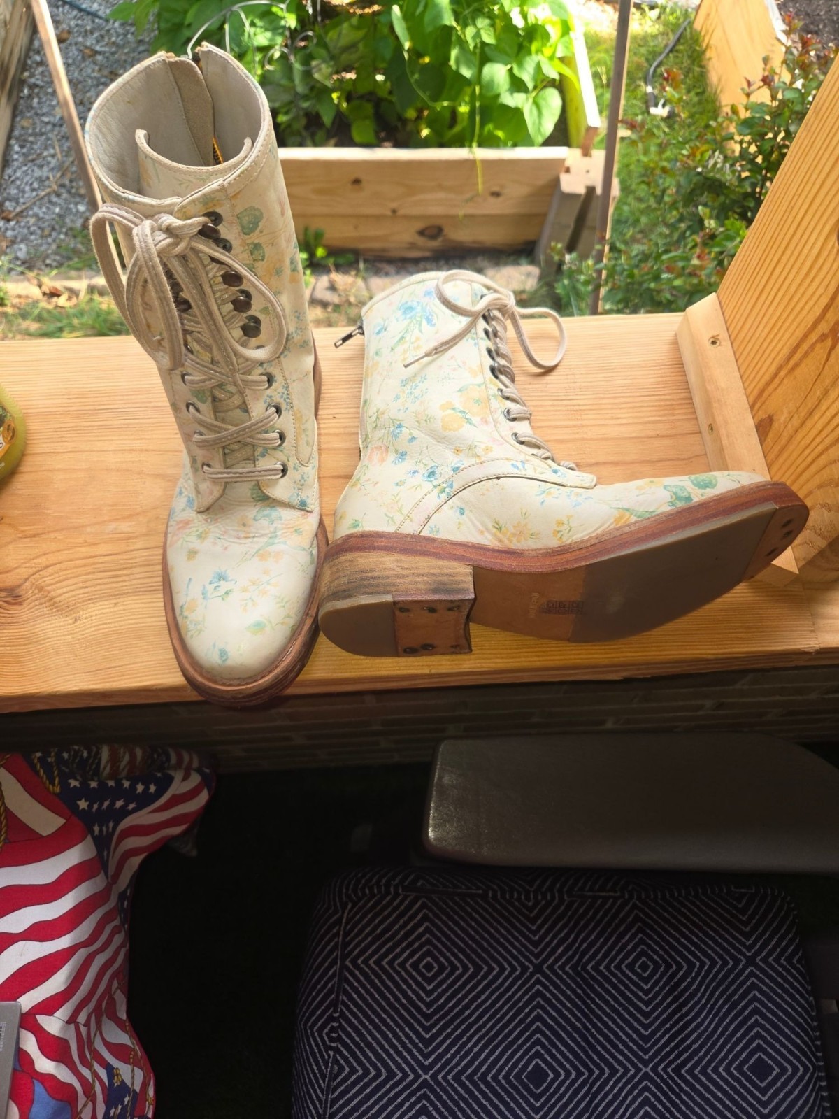 Free People Santa Fe Lace-Up Boots Cottagecore and Boho-Chic Soft Grunge Hipster