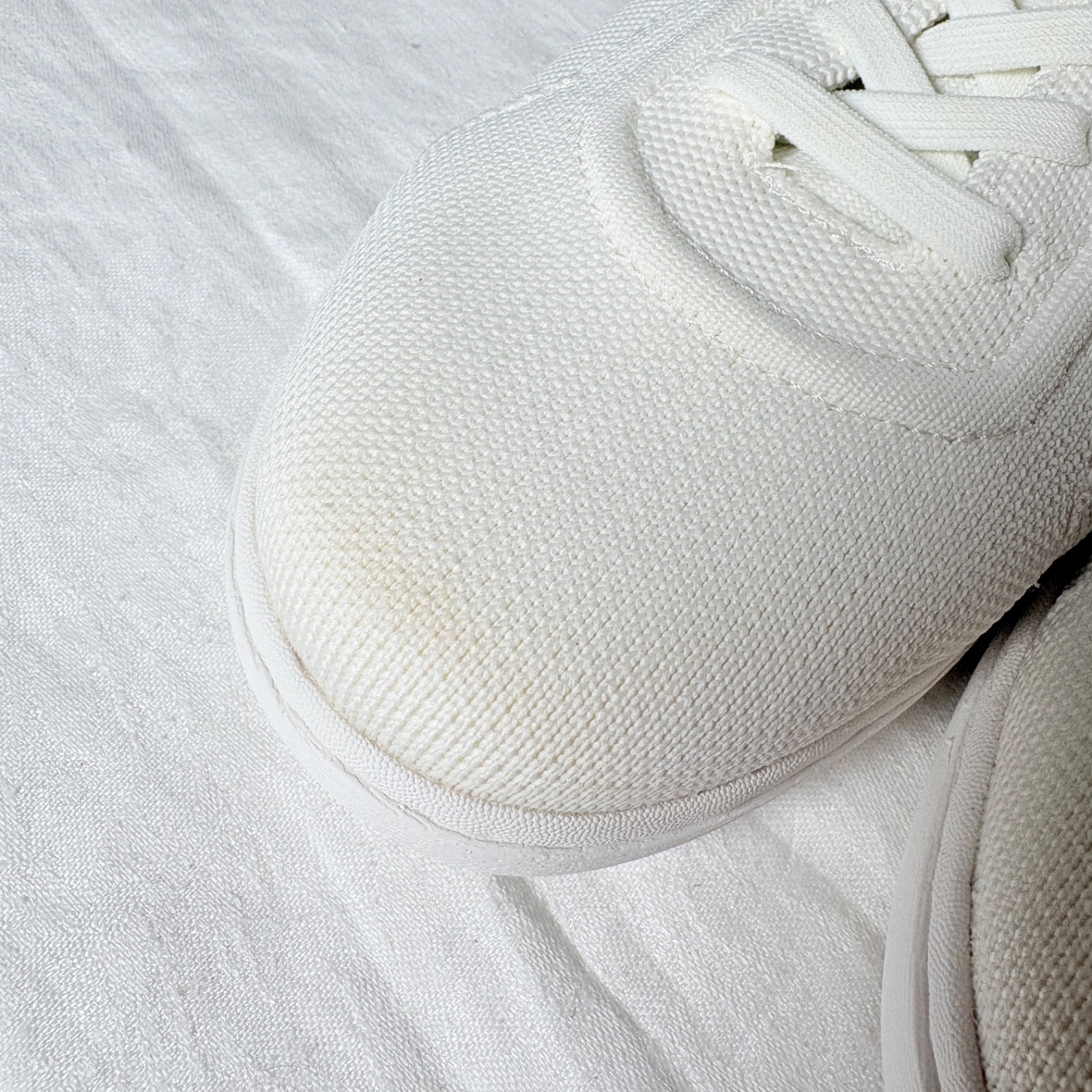 Vivaia V Prime Recycled Knit Sneakers White Green Knit Womens EU 42 US 11.5