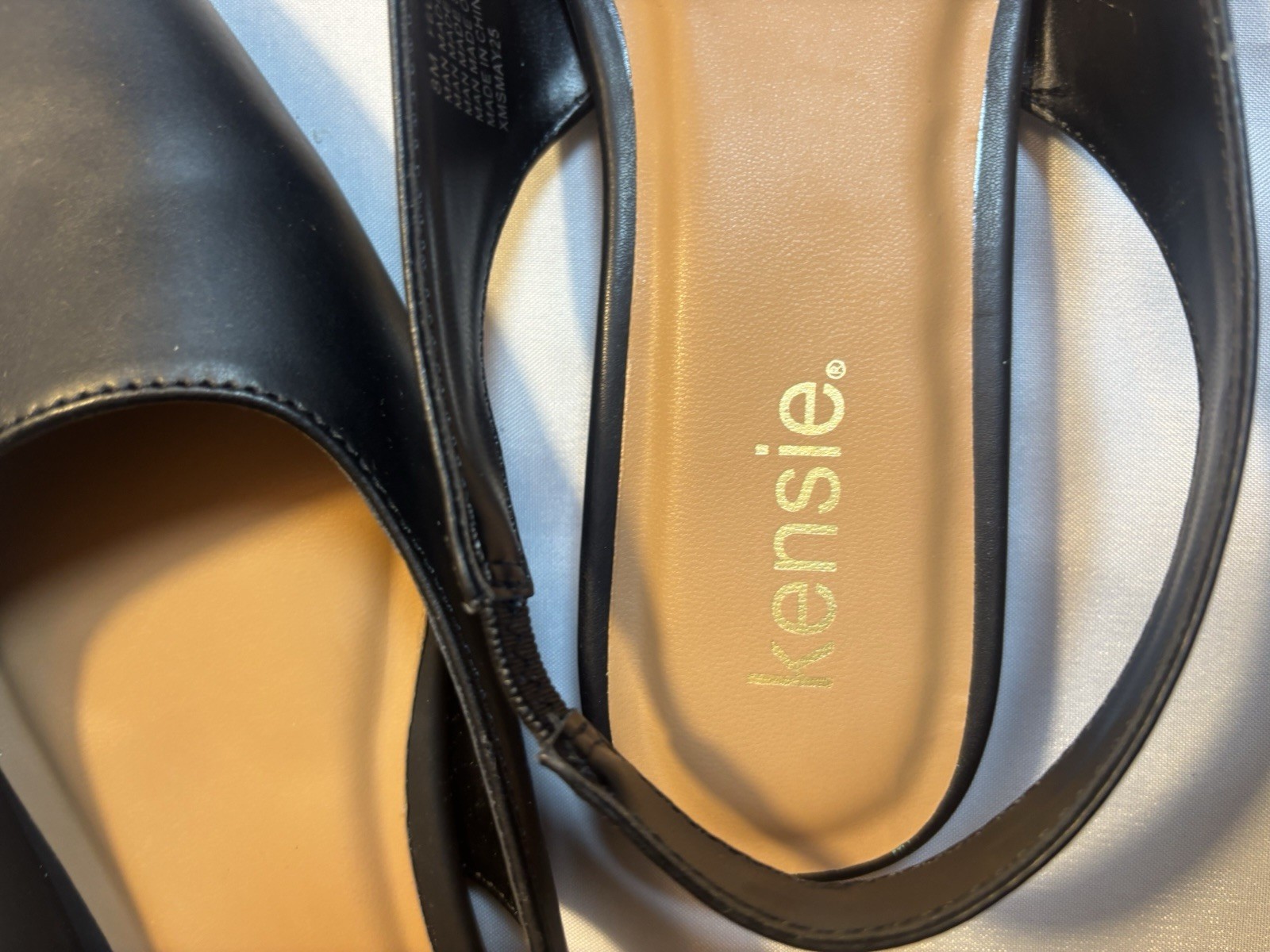 Kensie Felice Shoes Black Size 8 Womens Dress Shoes Slingback New