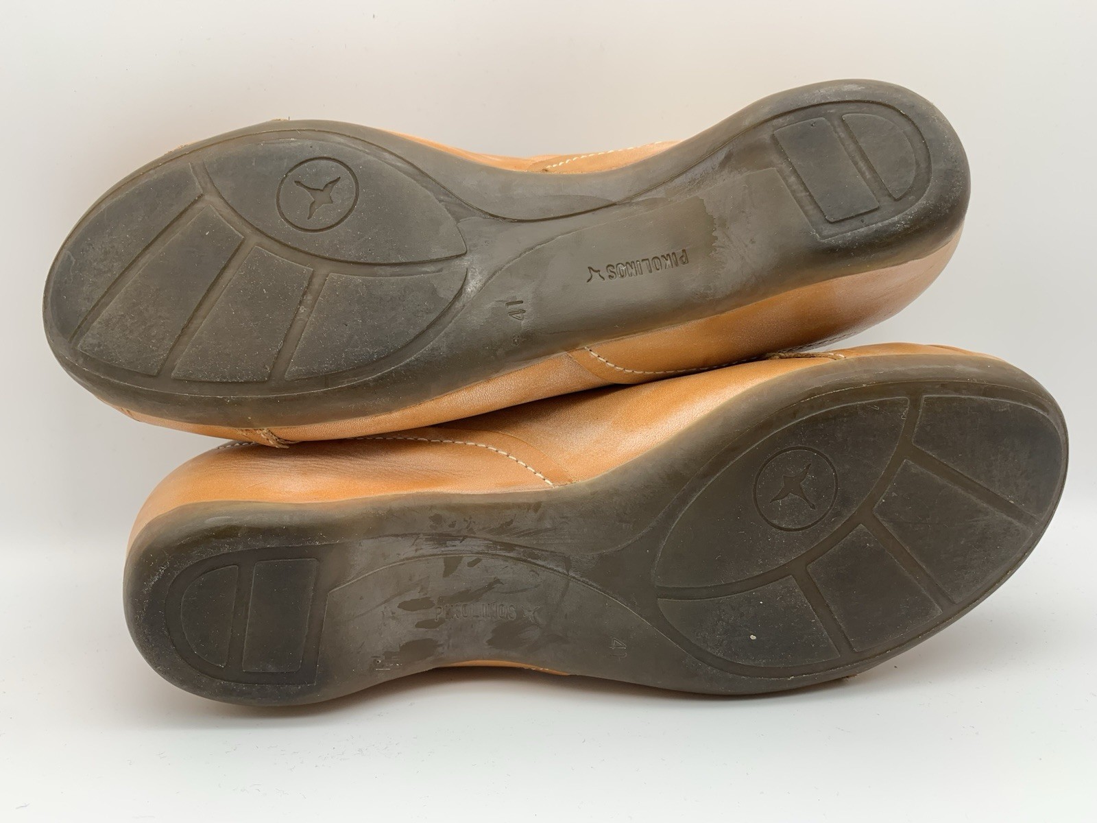 Pikolinos Women’s US 10/10.5 EU 41 Butterscotch Tan Leather Mary Jane Shoes