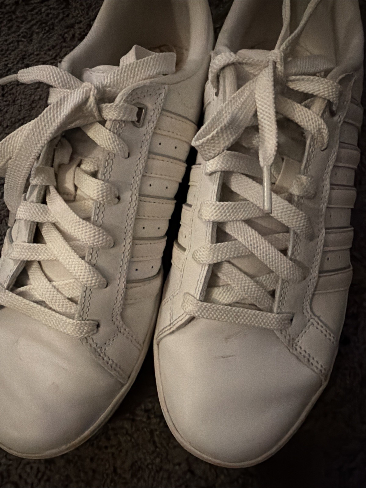 KSwiss Belmont SO T Womens Sneaker White US Size 8- 90s Retro