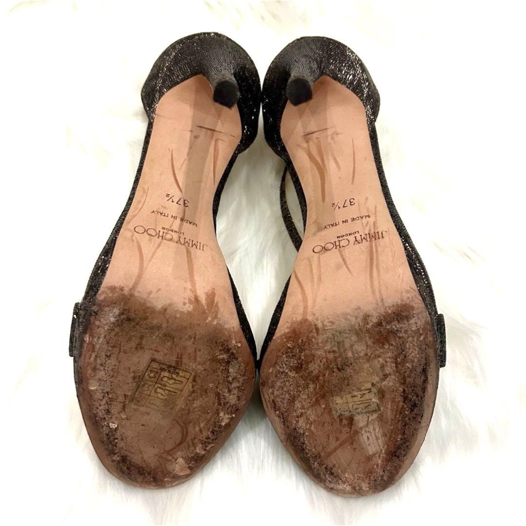 Jimmy Choo Misty 37.5 Strap High Heels