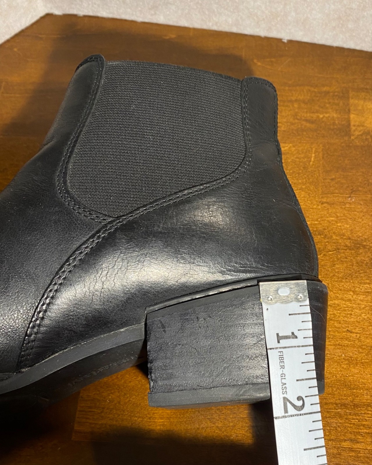 Timberland Ankle Boots Women 7.5 Stretch Elastic Black Good Condition!