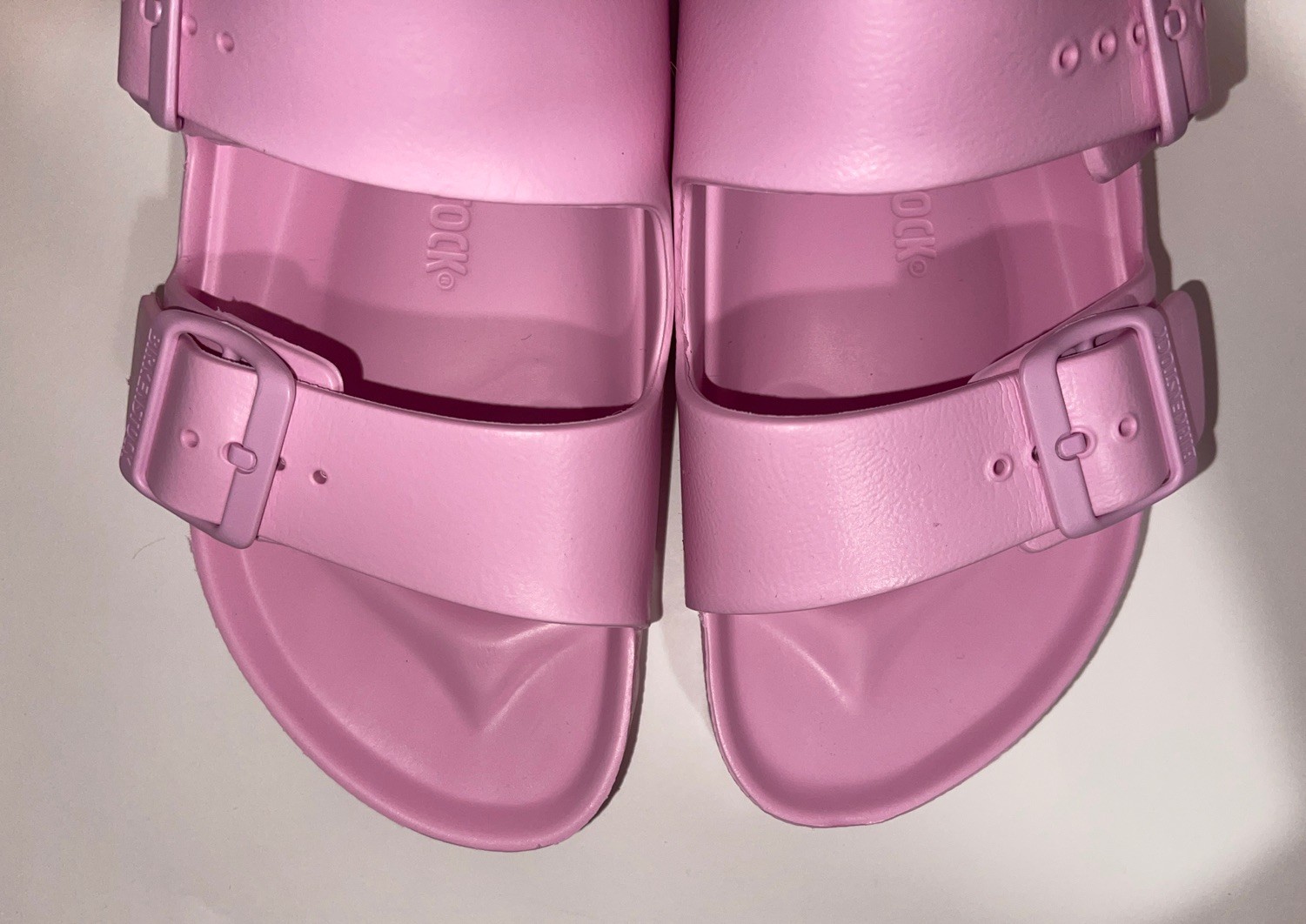 Birkenstock Arizona EVA Fondant Pink Mismatched Sandals Women’s Left 7 Right 8