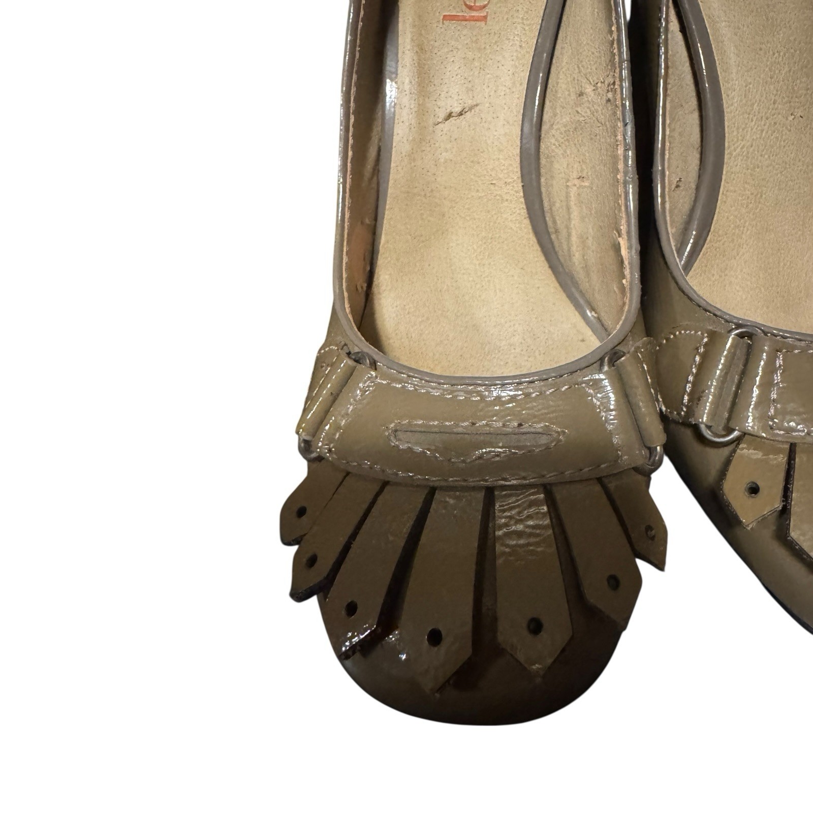 Levity Taupe Leather Size 7.5