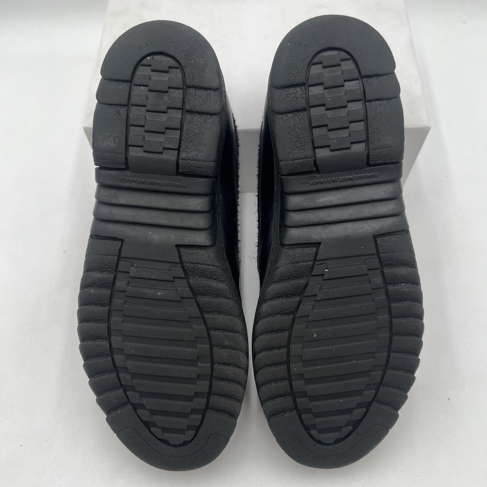 Wanderlust Shoes Women’s 9M Black Wool Felt Slip On Clogs Waterproof Black