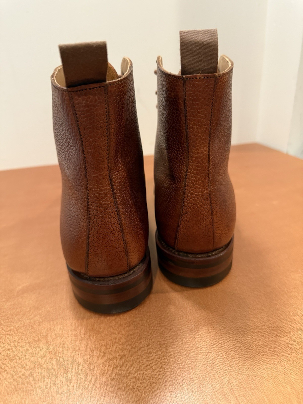 Crockett & Jones Barnwell 2 Brown Leather Boots Womens 90 C / 9.5 us $699 New