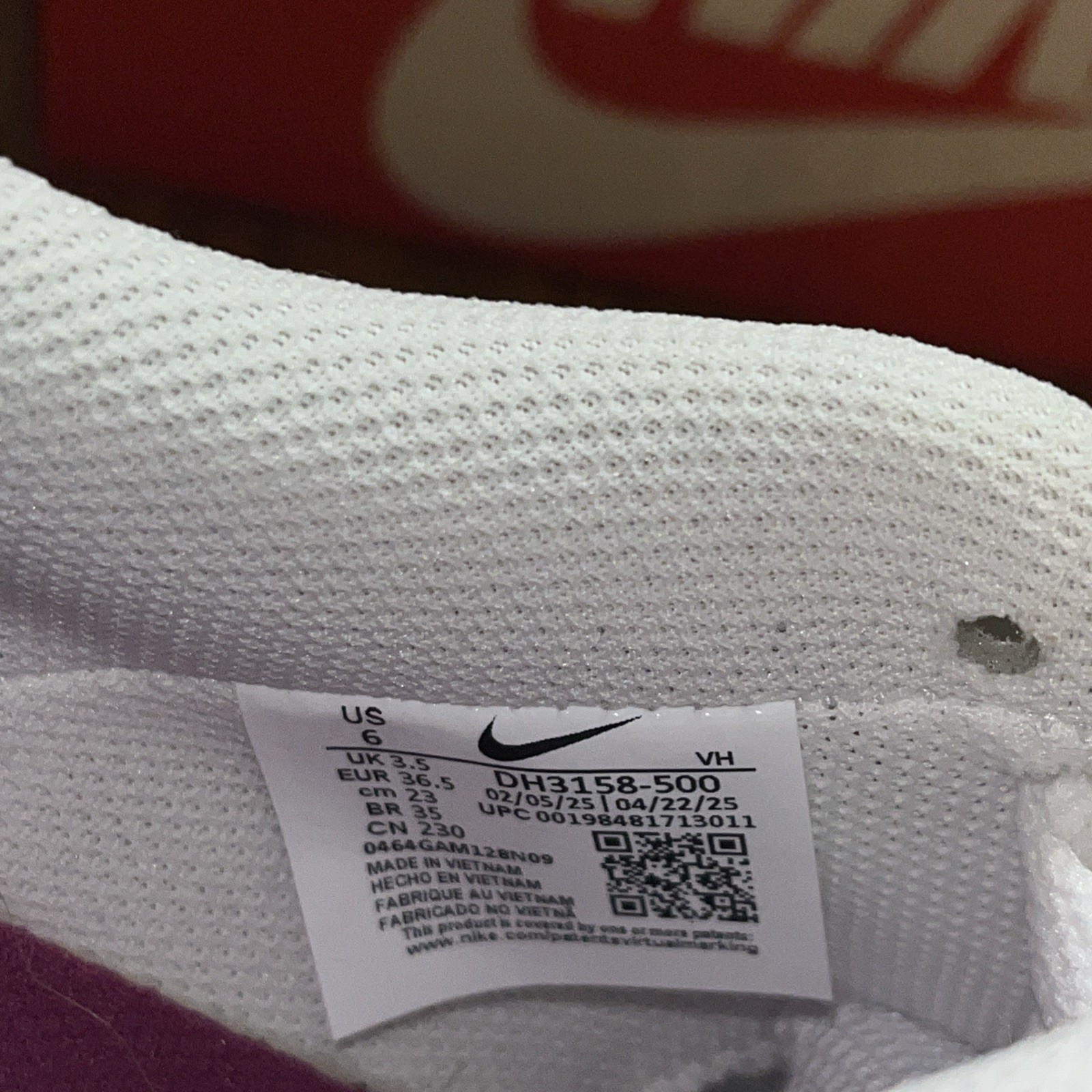 Nike Court Vision Low NN Women SZ6 Casual Shoes DH3158-500 Cactus Flower PinkNew