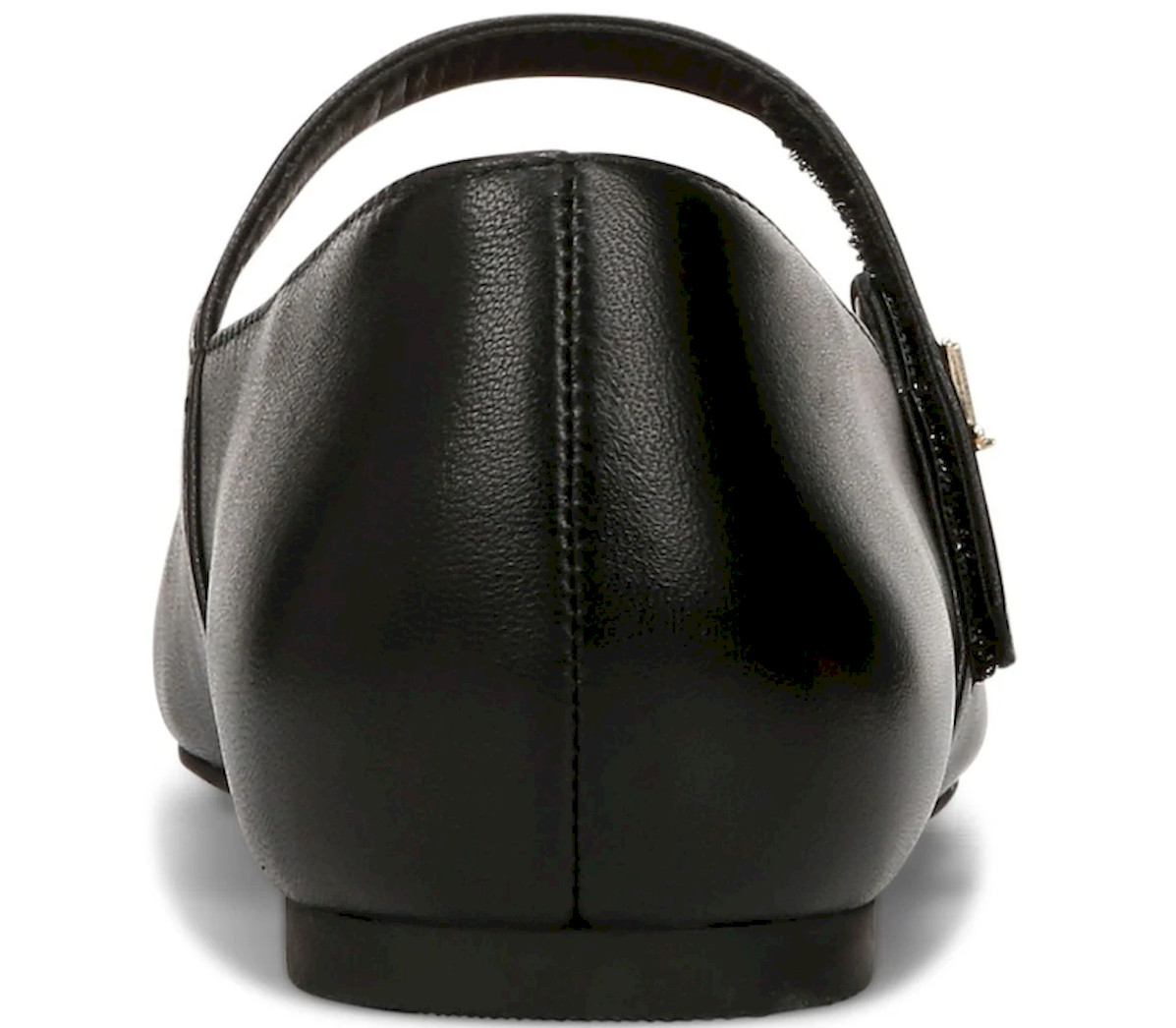 Vionic Alameda Mary Jane Flat – Black Leatherr, MEDIUM